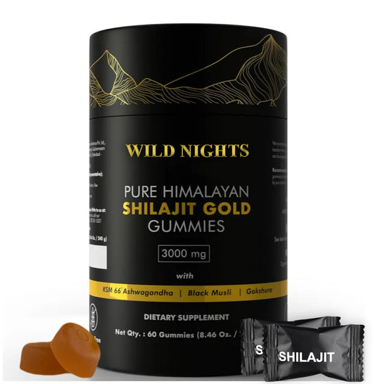 Pure Himalayan Shilajit Gummies | Best Shilajit Gummies for Energy & Vitality